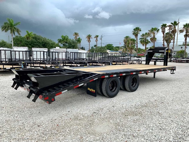 flatbed trailer